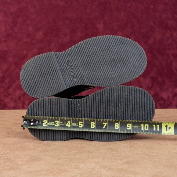 Ganni Creeper Monk Strap Dark Brown Leather Platform Ankle Boots 6.5US EUR37 - Picture 5 of 8